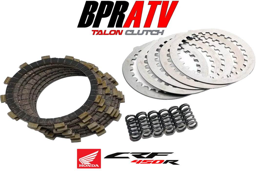 BPRATV Honda CRF450X CRF 450X Heavy Duty Steel Plates Fibers Springs Clutch Kit