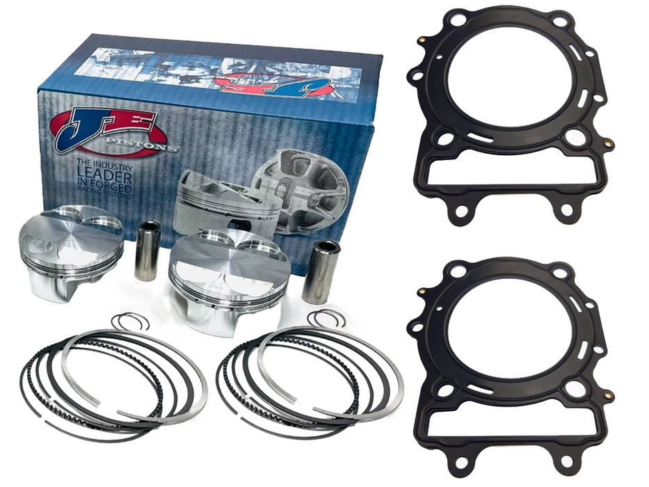 Wildcat 1000 X 4X JE Pistons Stock OEM Replacement Piston Head Gasket Top End