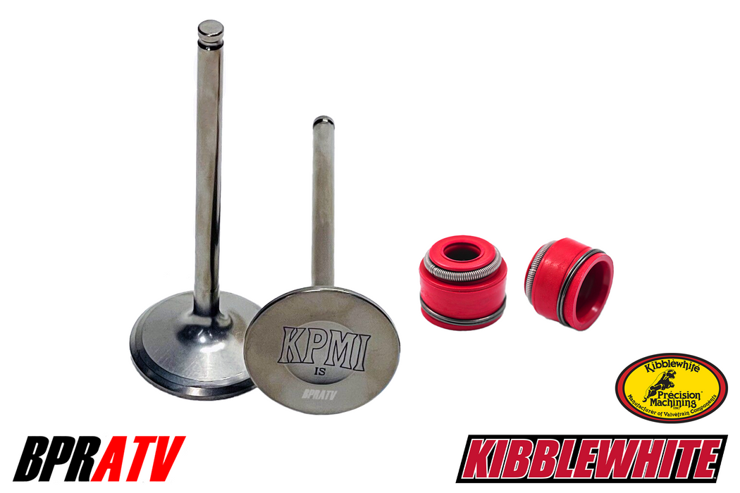 Yamaha YFZ450R YFZ 450R Kibblewhite Intake Valves Titanium Springs Red Seals Kit