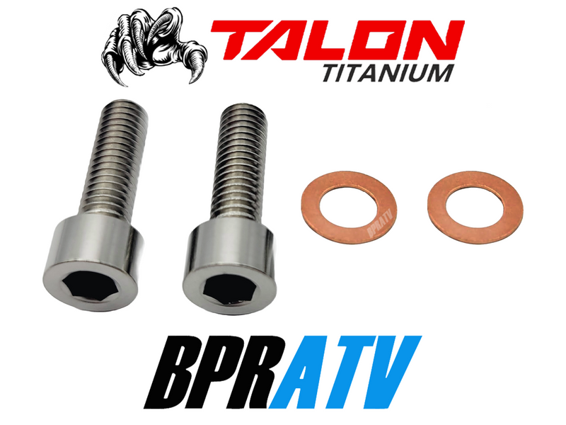 TITANIUM Yamaha YZ250 YZ 250 250X Top End Engine Cylinder Head Cap Nuts Kit Set