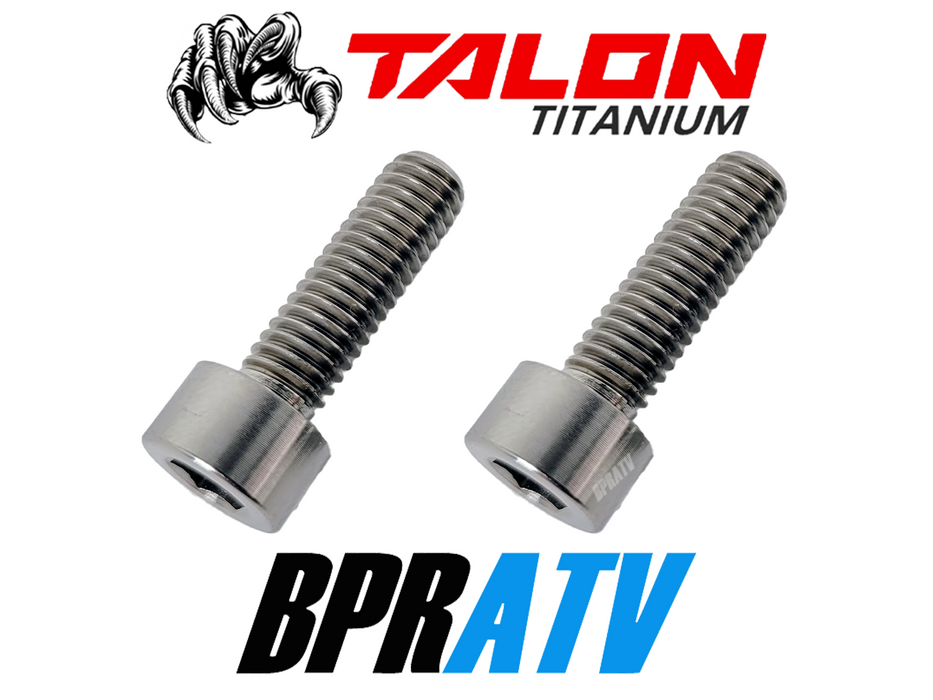 BPRATV Titanium Kawasaki KX100 KX112 KX 125 Cylinder Head Acorn Cap Nuts Kit Set