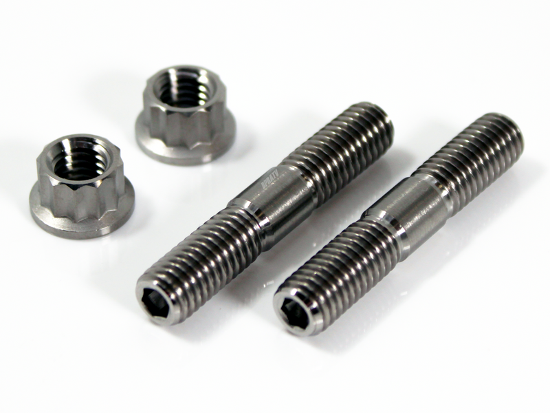 BPRATV TITANIUM Exhaust Studs Nuts Head Manifold Repair Kit For Honda TRX 700XX