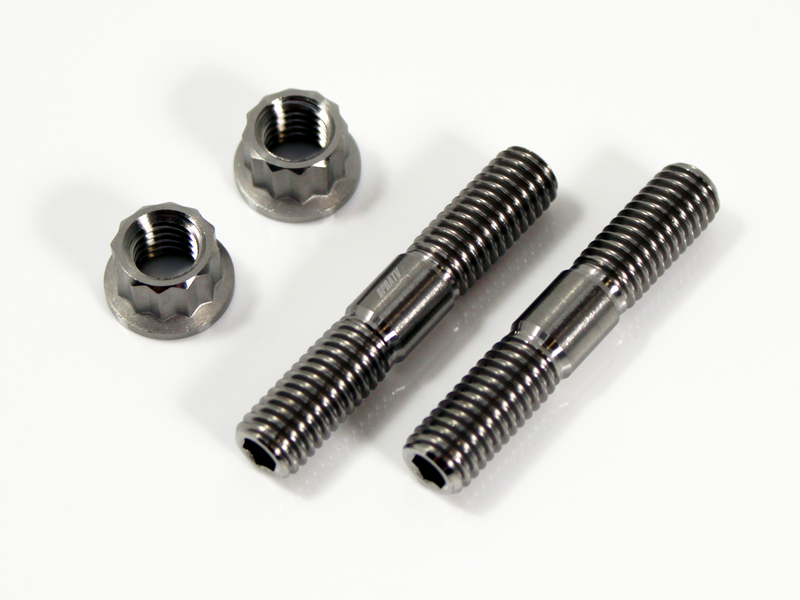 08 09 Honda TRX 700XX BPRATV Ti Stronger Heavy Duty Exhaust Head Pipe Studs Bolt
