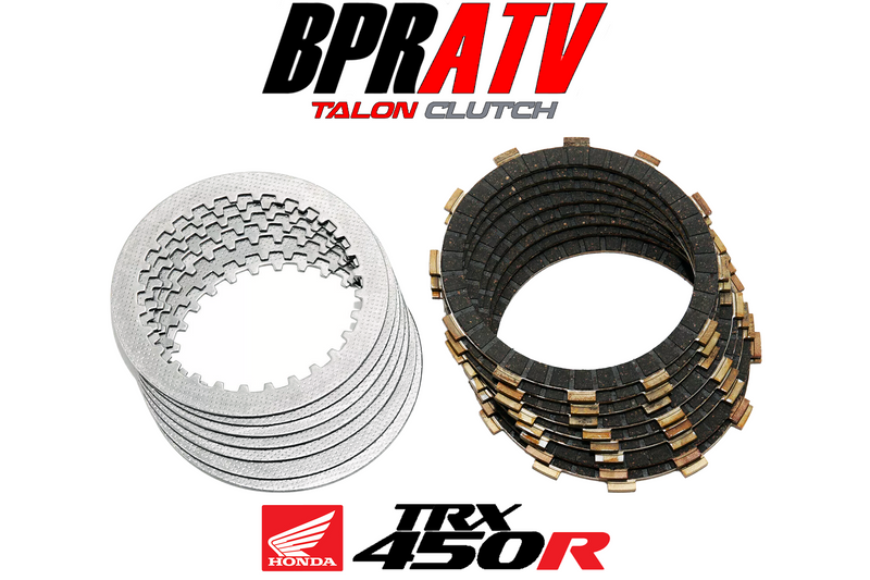 BPRATV Honda TRX450R TRX 450R Heavy Duty Steel Plates Fibers Springs Clutch Kit