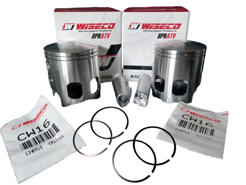 Banshee 350 64mm Bore 4mil STROKER Wiseco Pistons Set Bearings O-Ring Gasket Kit