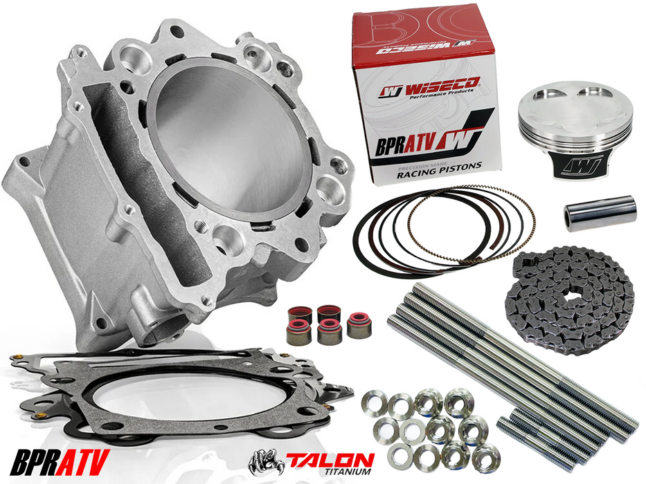 Rhino Grizzly 660 Big Bore 102 Cylinder 686 Complete Raptor Top End Rebuild Kit