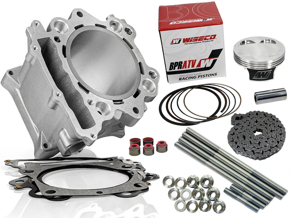 Rhino Grizzly 660 Big Bore 102 Cylinder 686 Complete Raptor Top End Rebuild Kit