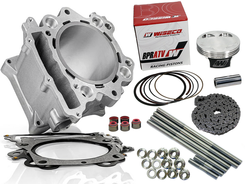 Yamaha Grizzly 660 102mm Big Bore Stroker Engine Kit Crank Cylinder Head Hotcams