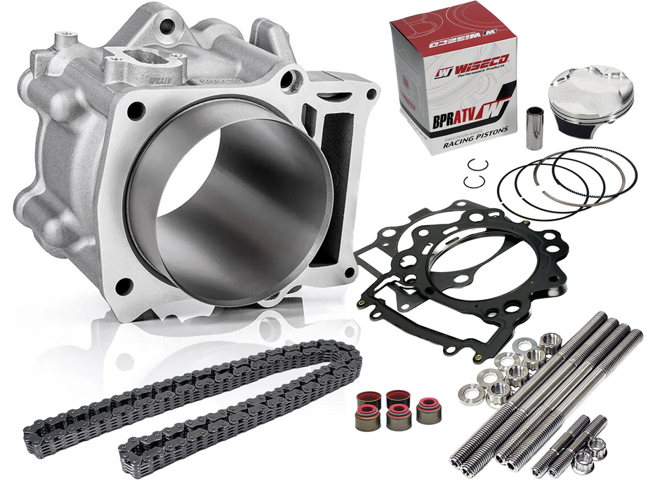 Yamaha Raptor 660 Big Bore 102mm 686 Cylinder Piston Gasket Top End Rebuild Kit