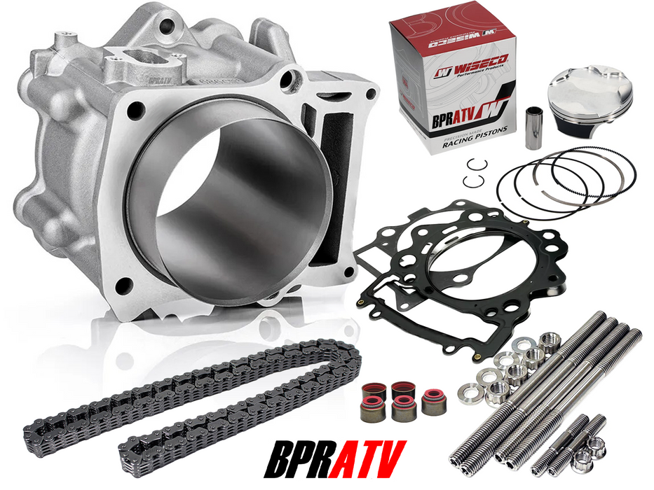 Yamaha Raptor 660 Big Bore 102mm 686 Cylinder Piston Gasket Top End Rebuild Kit