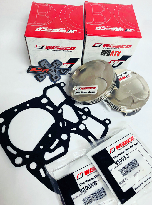 Brute Force 750 KVF750 Teryx 85mm Stock OEM Bore Wiseco Pistons Set Head Gaskets