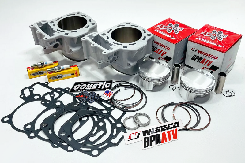 Kawasaki Teryx 750 KVF 750 Top End Rebuild Kit Cylinders Wiseco Pistons Cometic
