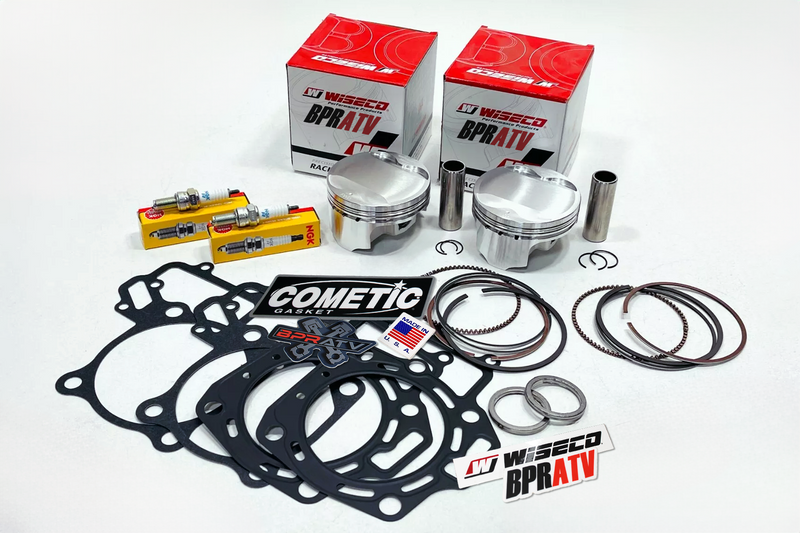 Brute Force Teryx 750 85mm Cylinders & Wiseco Pistons Engine Top End Rebuild Kit