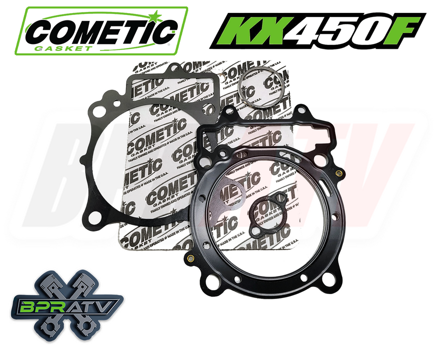 2008 KX450F KX 450F 96mm OEM Cylinder Wiseco Piston Cometic Top End Rebuild Kit