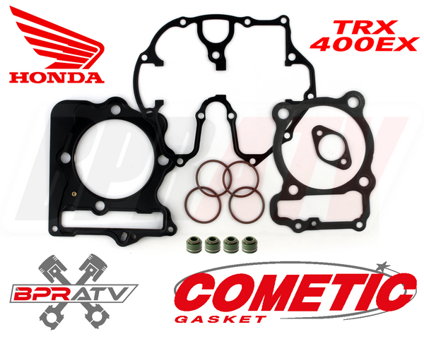 Honda 400EX 400X XR400 Top End Rebuild Kit CP 10:1 Piston Gaskets Cylinder NGK🔥