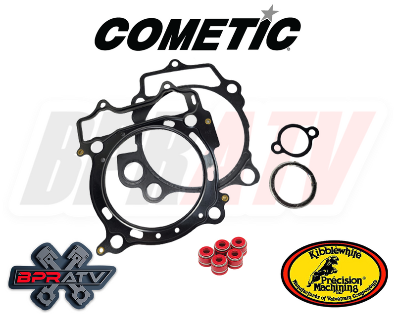 Cometic 98mm 99mm Top End Gasket Kit MLS + Kibblewhite Viton Seals YZ450F '06-09
