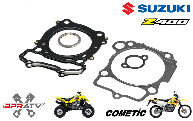 Suzuki LTZ400 94mm +4 Big Bore BPRATV Wiseco Piston 12.5 Cometic Gasket Top Kit