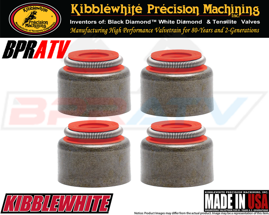 Can Am BRP DS650 DS 650 Kibblewhite Viton Valve Stem Seals Seal 4 Bombardier BPR