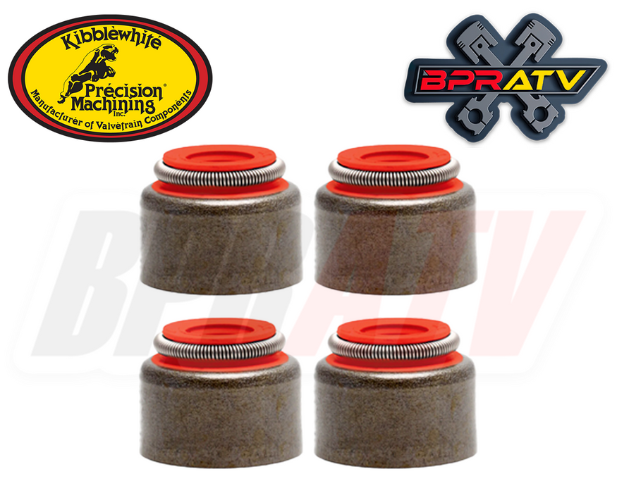 Polaris Predator 500 Outlaw 500 Kibblewhite Red Viton Valve Stem Guide Seals (4)