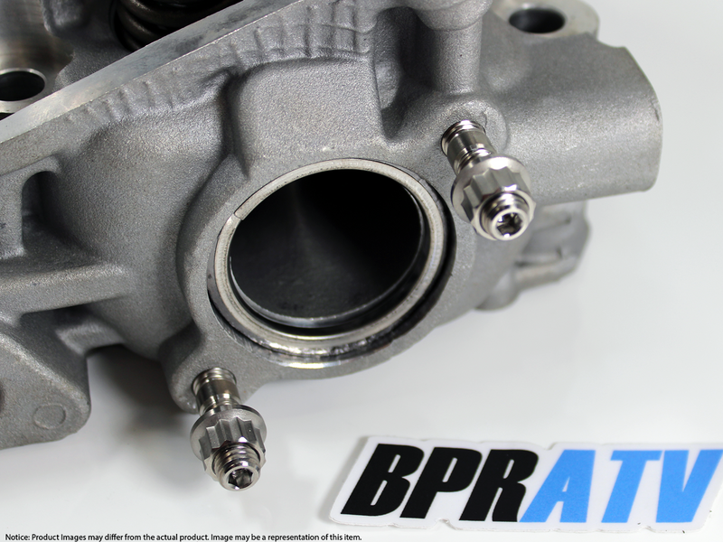 Can-Am Outlander Max 650 Exhaust Repair Kit BPRATV Titanium Studs Nuts & Gaskets
