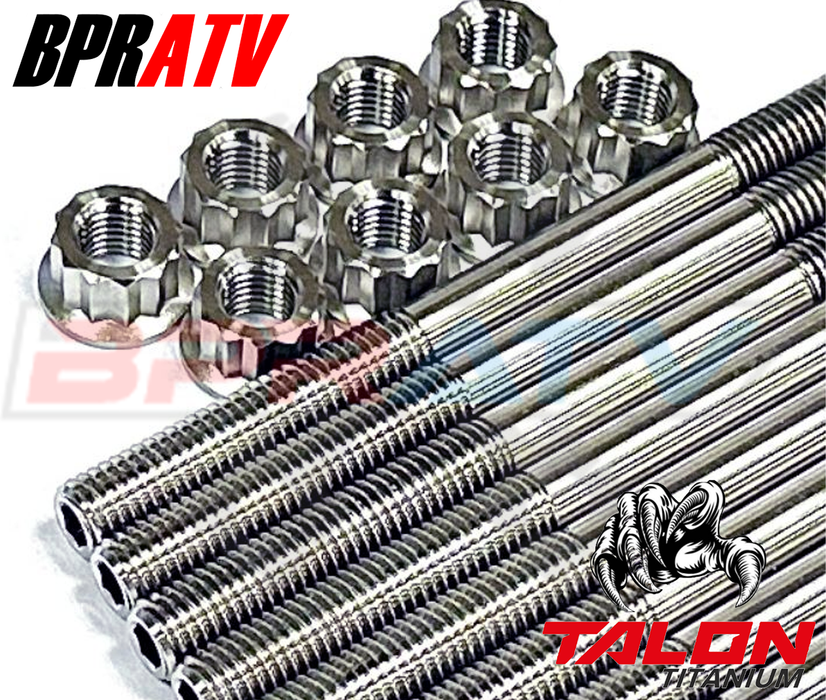 Can Am Turbo X-3 X3 Head Studs Heavy Duty Titanium Stud Bolt Kit MLS Head Gasket