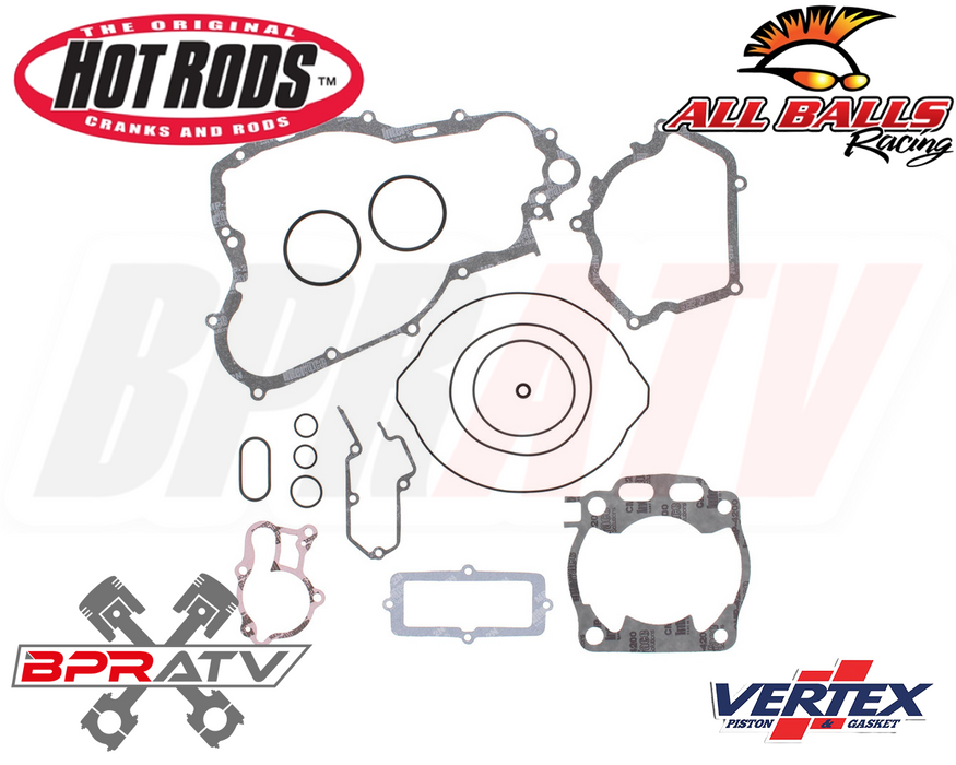 03-24 Yamaha YZ250 YZ 250 Cylinder Piston Hot Rods Crank Full Motor Rebuild Kit