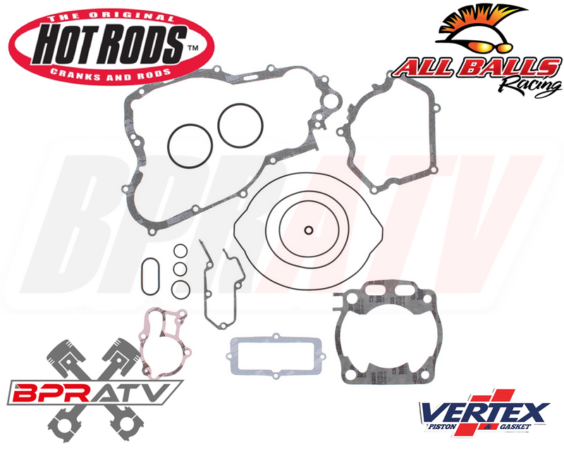 03-25 Yamaha YZ250 YZ 250 Hot Rod Crank Gaskets Seals Motor Rebuild Kit Hot Rods