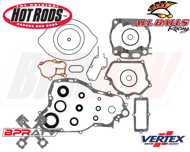 03-25 Yamaha YZ250 YZ 250 Hot Rod Crank Gaskets Seals Motor Rebuild Kit Hot Rods