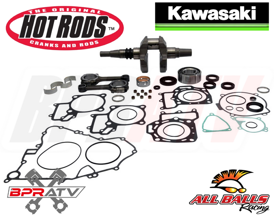 05-11 Kawasaki 750 Hot Rods Crank Cylinder CP Pistons Rods Complete Rebuild Kit