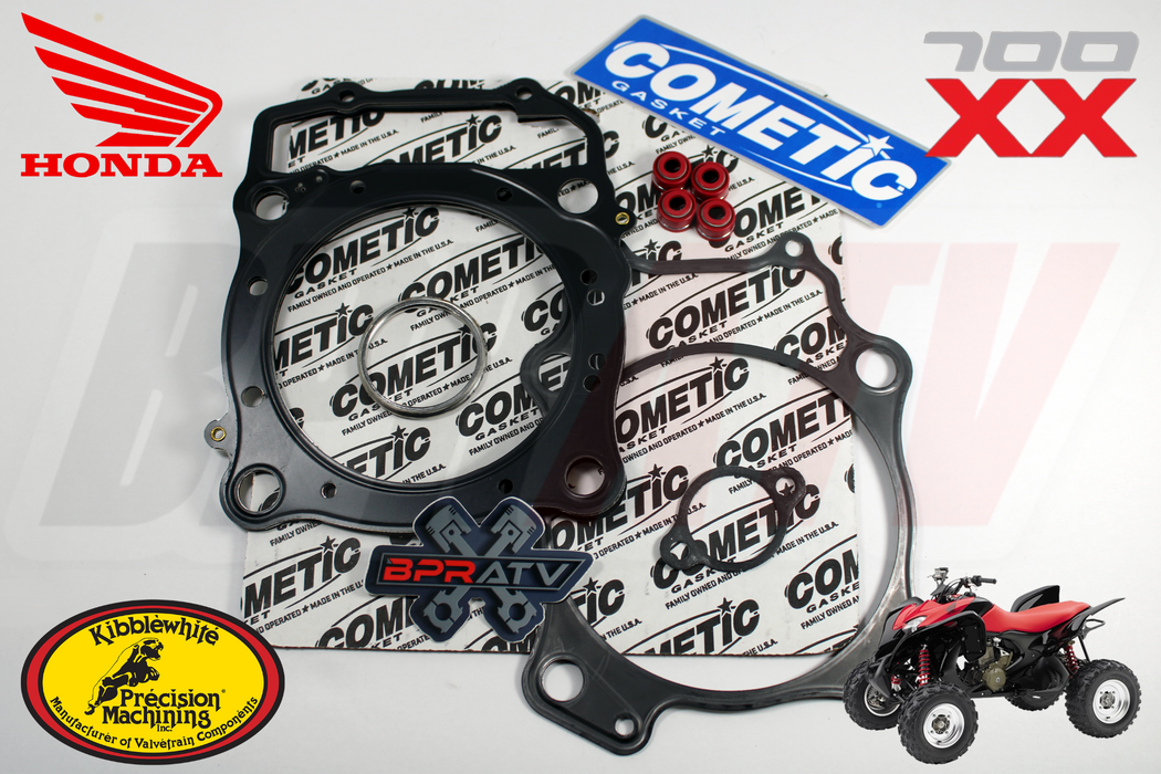 Honda TRX 700XX Stock Bore Cylinder CP Piston Cometic Gasket Top End Rebuild Kit