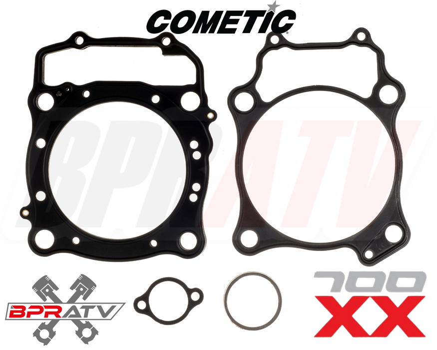 08 09 Honda TRX 700XX 102mm CP 11:1 Piston Cylinder Cometic Top End Rebuild Kit