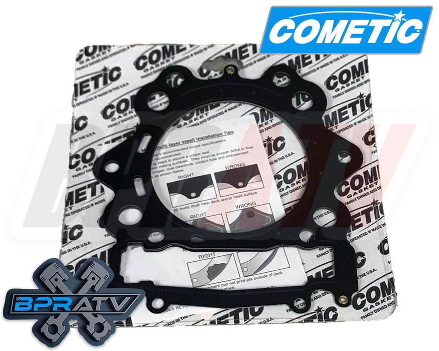 Yamaha Rhino 660 Assembled Cylinder Head Cam Timing Chain Guides Cometic Gasket