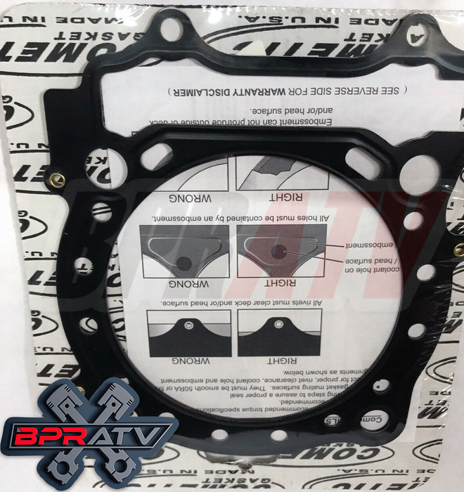 LTZ400 LTZ 400 DRZ400 Z400 94mm +4 94mm 434 Cometic Big Bore MLS Head Gasket USA