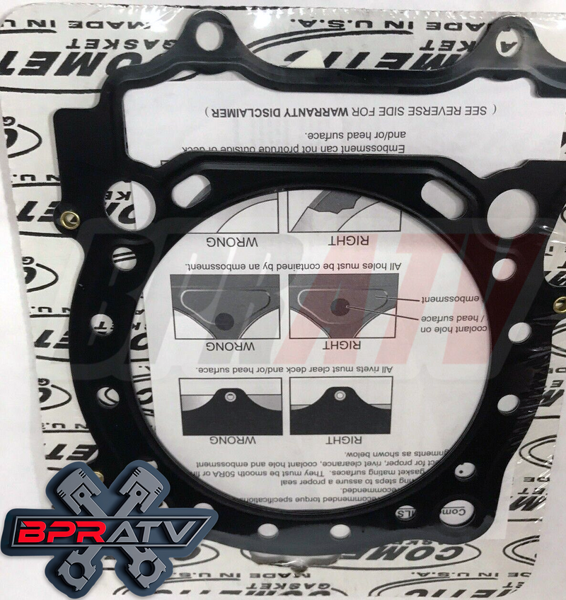 Best DRZ400 LTZ400 95.5 Head Gasket Cosmetic Big Bore 96mm MLS +5.5 Overbore