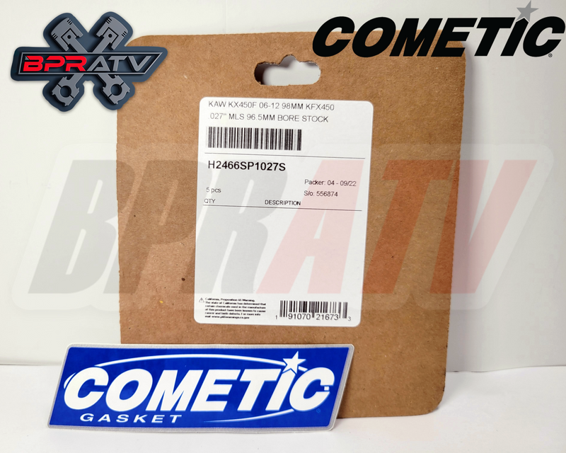 Kawasaki KX450F KFX450R 98mm Big Bore .027" Cometic MLS Cylinder Head Gasket USA
