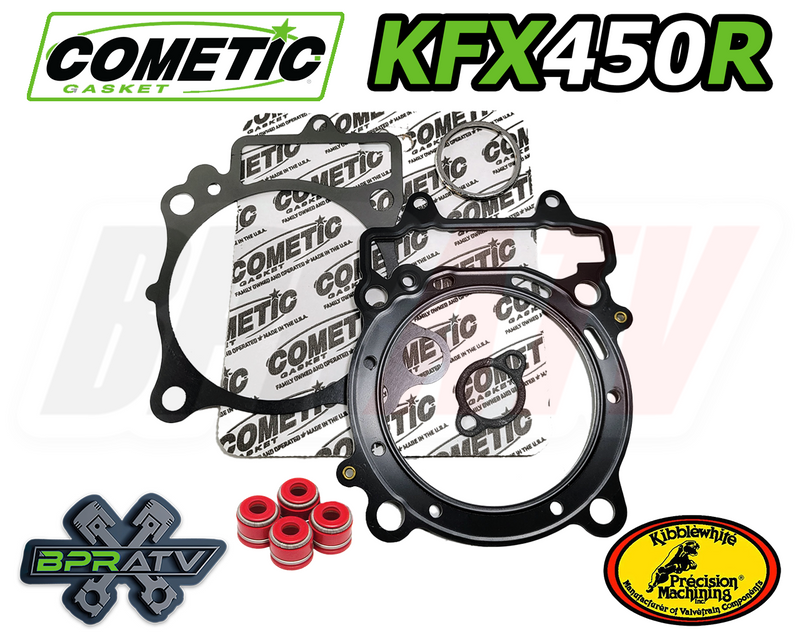 KFX450R 96mm Wiseco 12.4:1 Forged Piston & Cometic MLS Gasket Kit KP Seals 08-14
