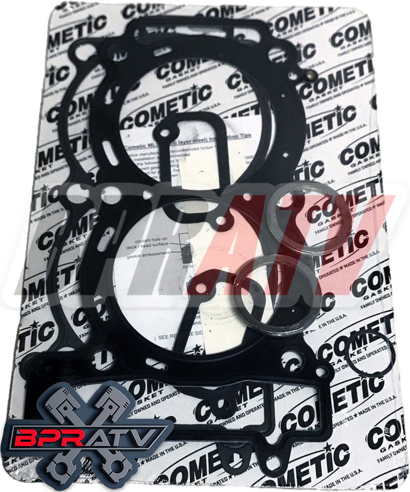 RZR XP 900 XP900 900cc 93mm Stock Bore Cylinder JE Pistons 11:1 Cometic Gaskets