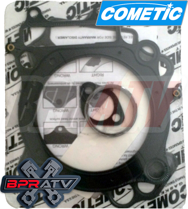 05-17 CRF450X 100mm Big Bore Cylinder 13:1 JE Piston Cometic Top End Rebuild Kit