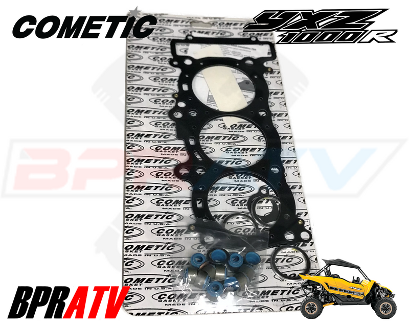 Yamaha YXZ1000R YXZ 1000 80mm Standard Bore Cometic Top End Gasket Kit Set C3617