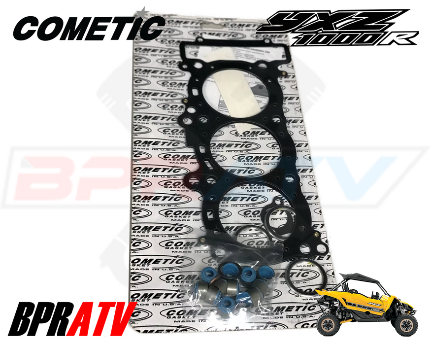 16-24 YXZ1000R YXZ 1000R 80mm Stock Bore Cometic Top End Gasket Kit Viton Seals