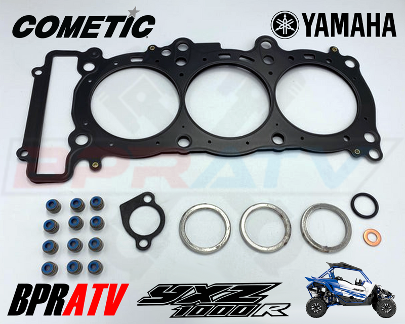 Yamaha YXZ1000R YXZ 1000R OEM Stock Bore Cometic Top End Gasket Kit Viton Seals