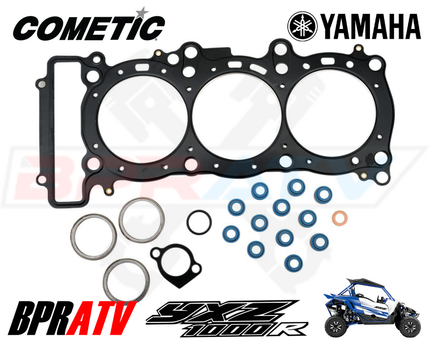 Yamaha YXZ1000R 80mm 9.5:1 Turbo Low Comp JE Pistons Kit & Cometic YXZ 1000R