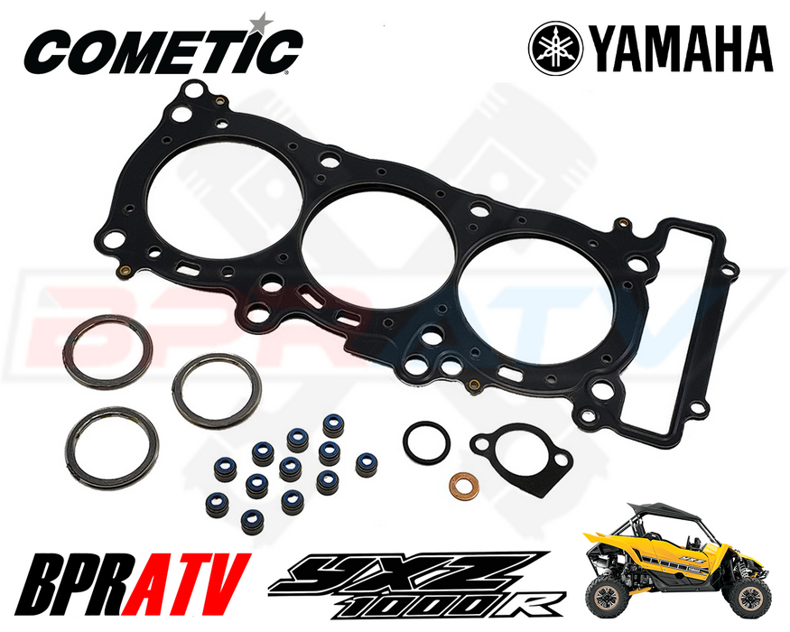 16-24 YXZ1000R YXZ 1000R 80mm Stock Bore Cometic Top End Gasket Kit Viton Seals