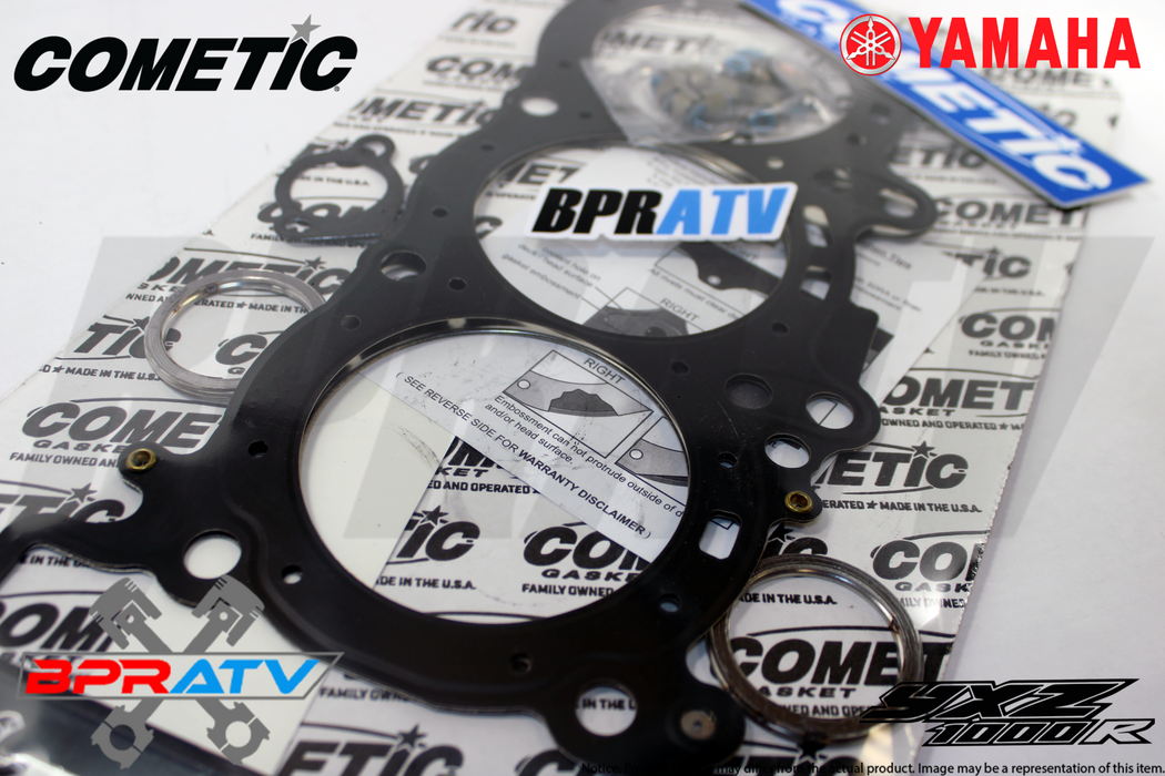 Yamaha YXZ1000R YXZ 1000R OEM Stock Bore Cometic Top End Gasket Kit Viton Seals