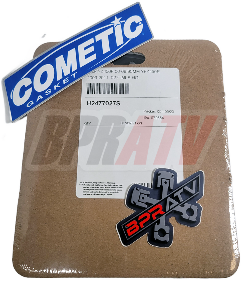 06-09 Yamaha YZ450F YZ 450F 95 mm OEM Stock Bore COMETIC Top End MLS HEAD Gasket