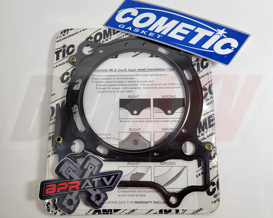 Yamaha YFZ450R YFZ 450R YFZ450X 95mm Stock Bore Cometic Top End MLS HEAD Gasket