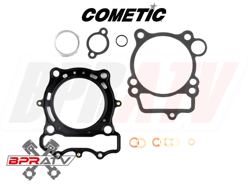 04-09 KX250F KX 250F 77mm 14.2:1 CP RACE Piston Kit Carrillo Rod Cometic Gasket