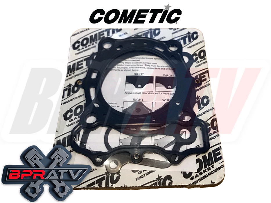 Yamaha YFZ450R YFZ 450R 14:1 CP CARRILLO RACE Piston Kit CP Rod & Cometic Gasket