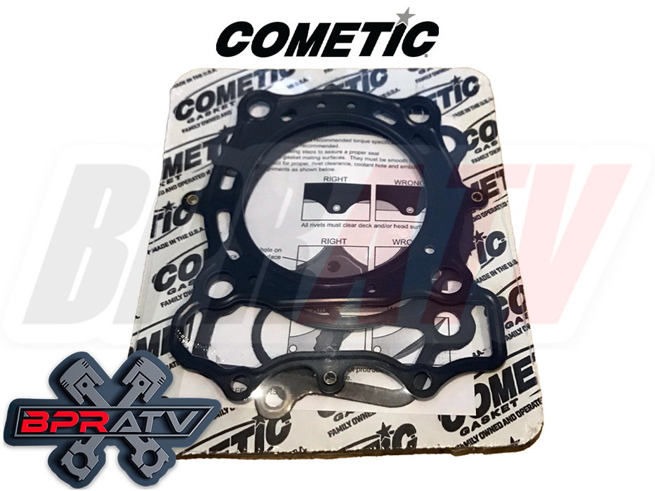 01-13 Yamaha YZ250F YZ 250F 77mm Stock Bore Cometic Top End Gasket Kit C3057 USA