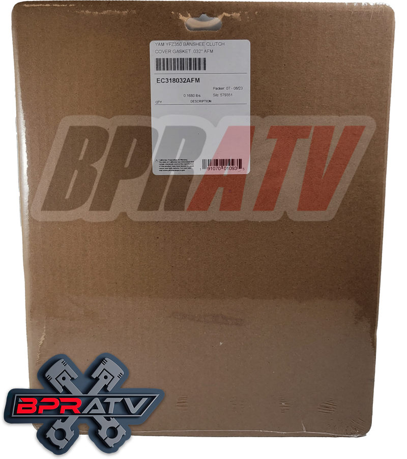 Banshee 350 Cometic Clutch Cover Gasket Squishy AFM .032" Thicker EC318032AFM